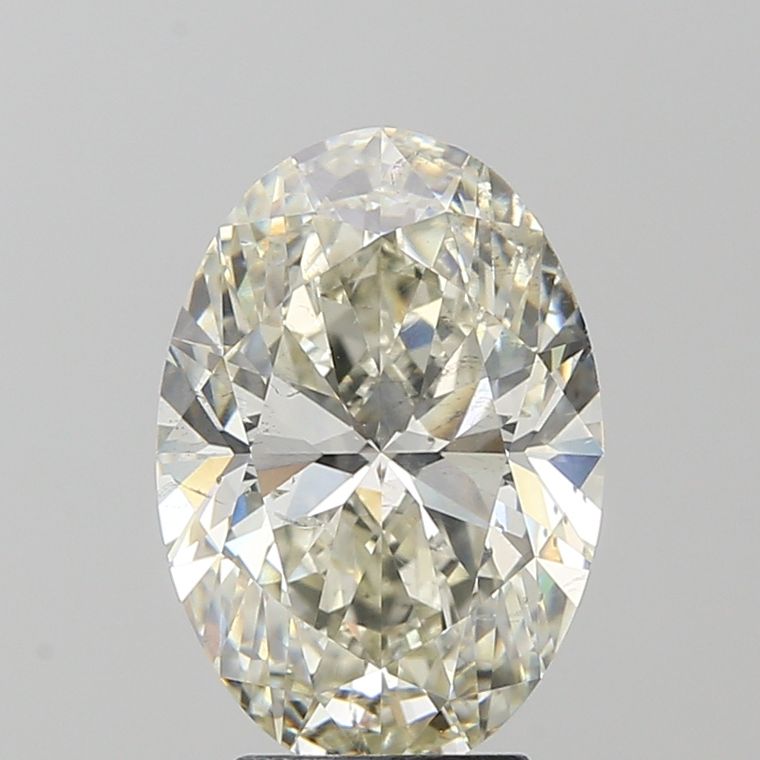 Oval 4.06ct L SI2