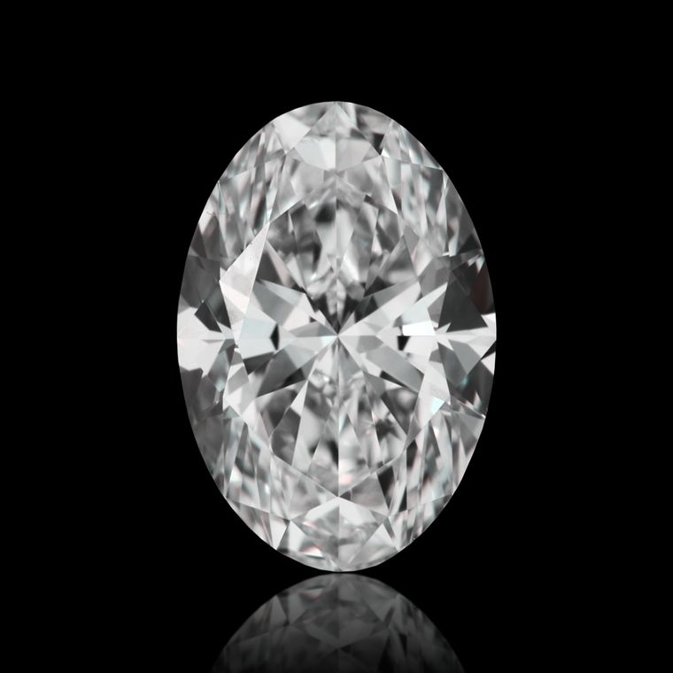 Oval 0.75ct E VVS2