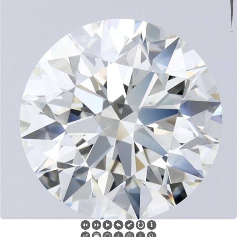 Round 2.25ct K VVS1