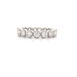 Round Diamond Eternity Band