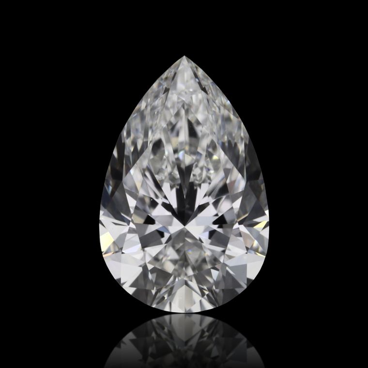 Pear 0.57ct E VVS2