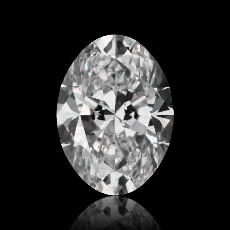 Oval 0.81ct D SI1