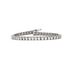 11.5 ct 14K White Gold Tennis Bracelet