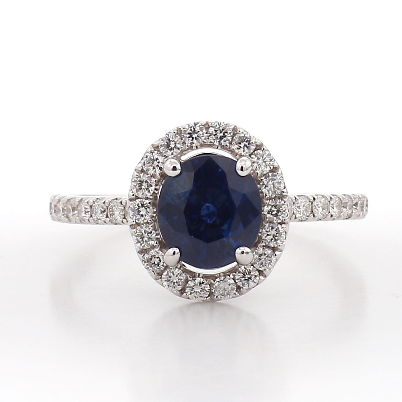Sapphire and Diamond Ring