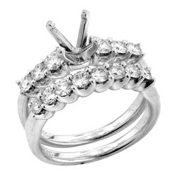 Diamond Semi-Mount Ring Set