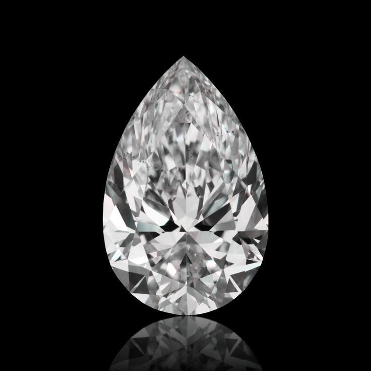 Pear 0.71ct E SI1